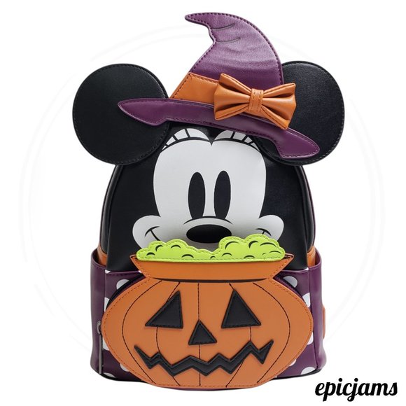 Loungefly Handbags - Loungefly x LASR Exclusive Minnie Witch Backpack